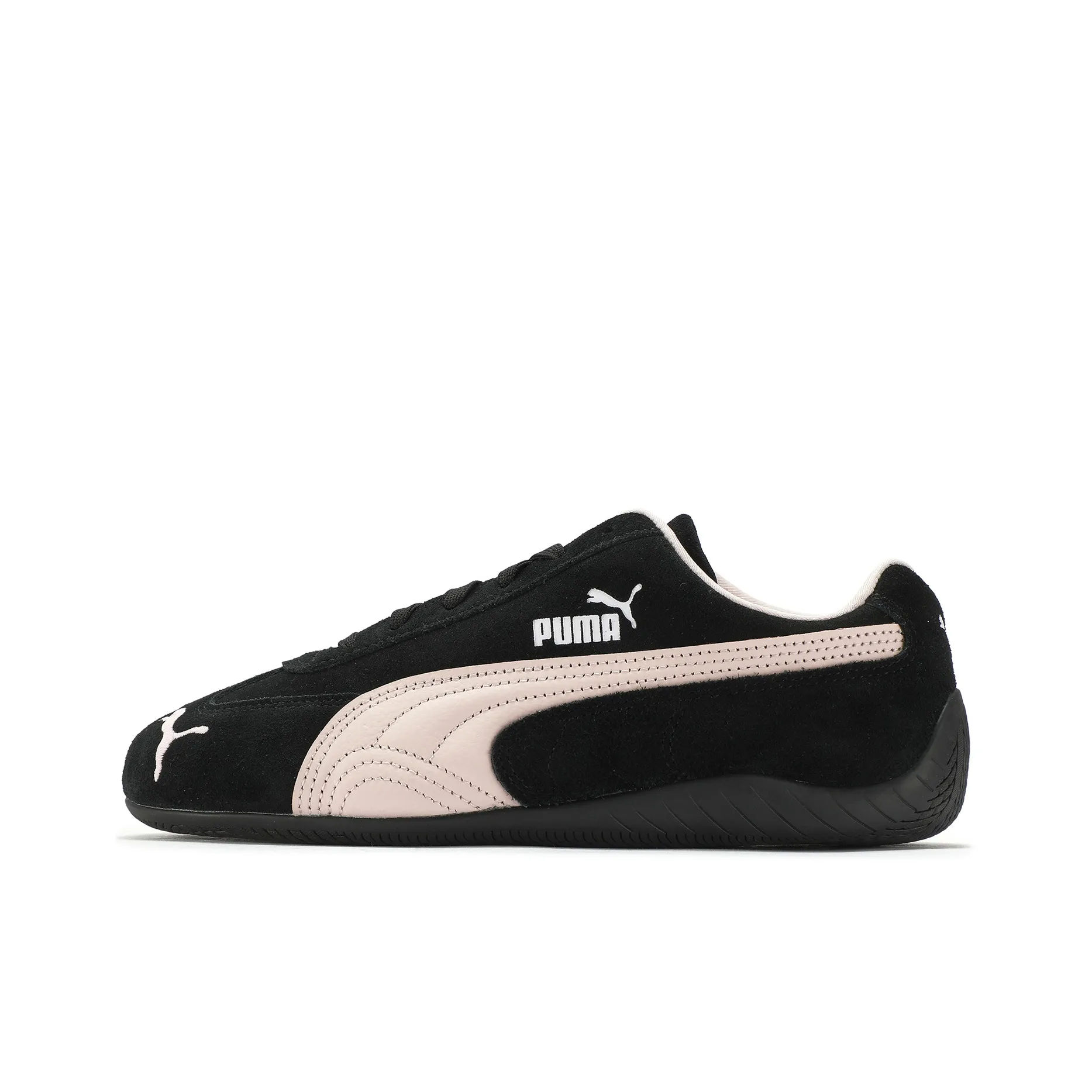 PUMA Speedcat Collection Low Top Casual Shoes Unisex Black Pink Asian Version