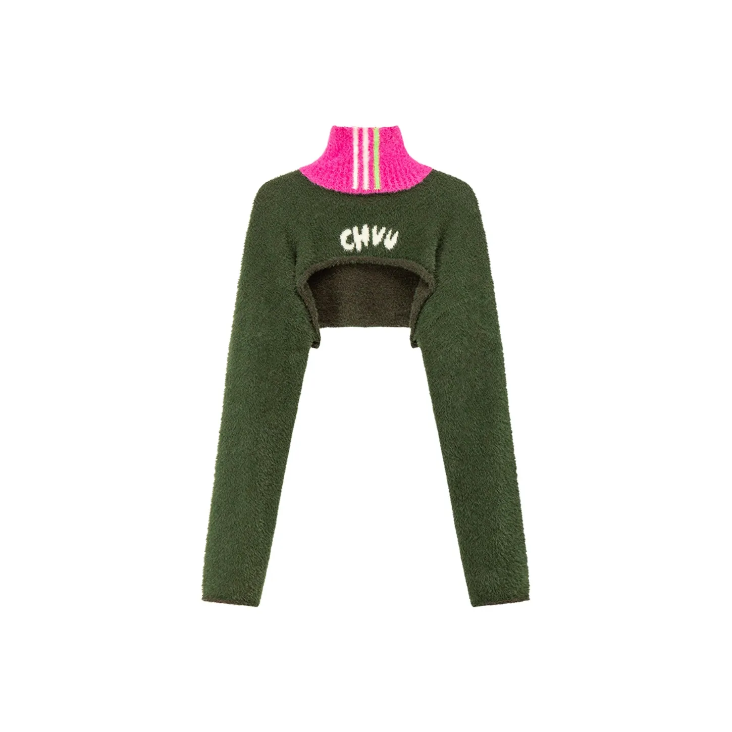 CHUU Яшмовый Женские Короткие Топы