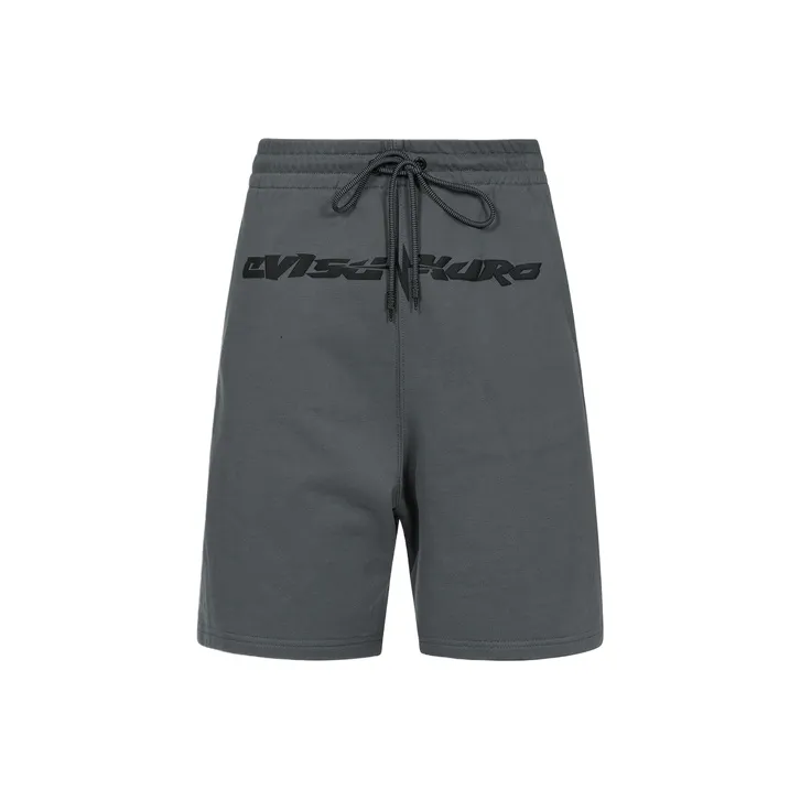 EVISU Charcoal Gray Мужские Повседневные Шорты