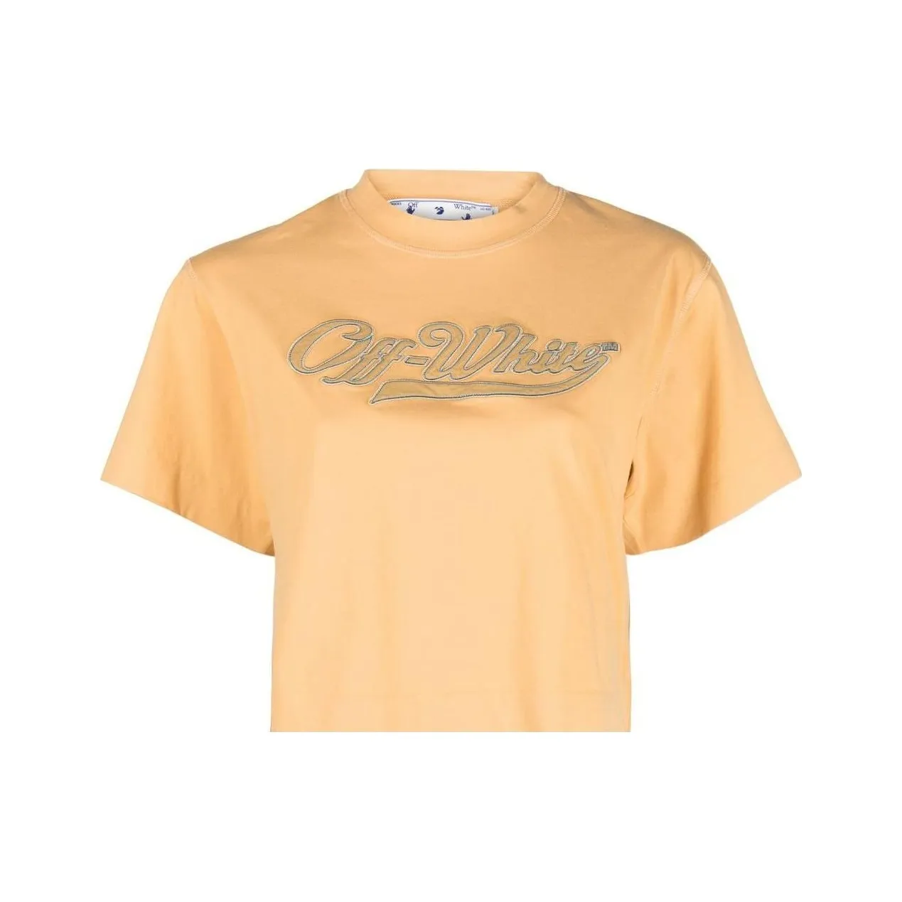 OFF WHITE Crop Tops Women's Yellow