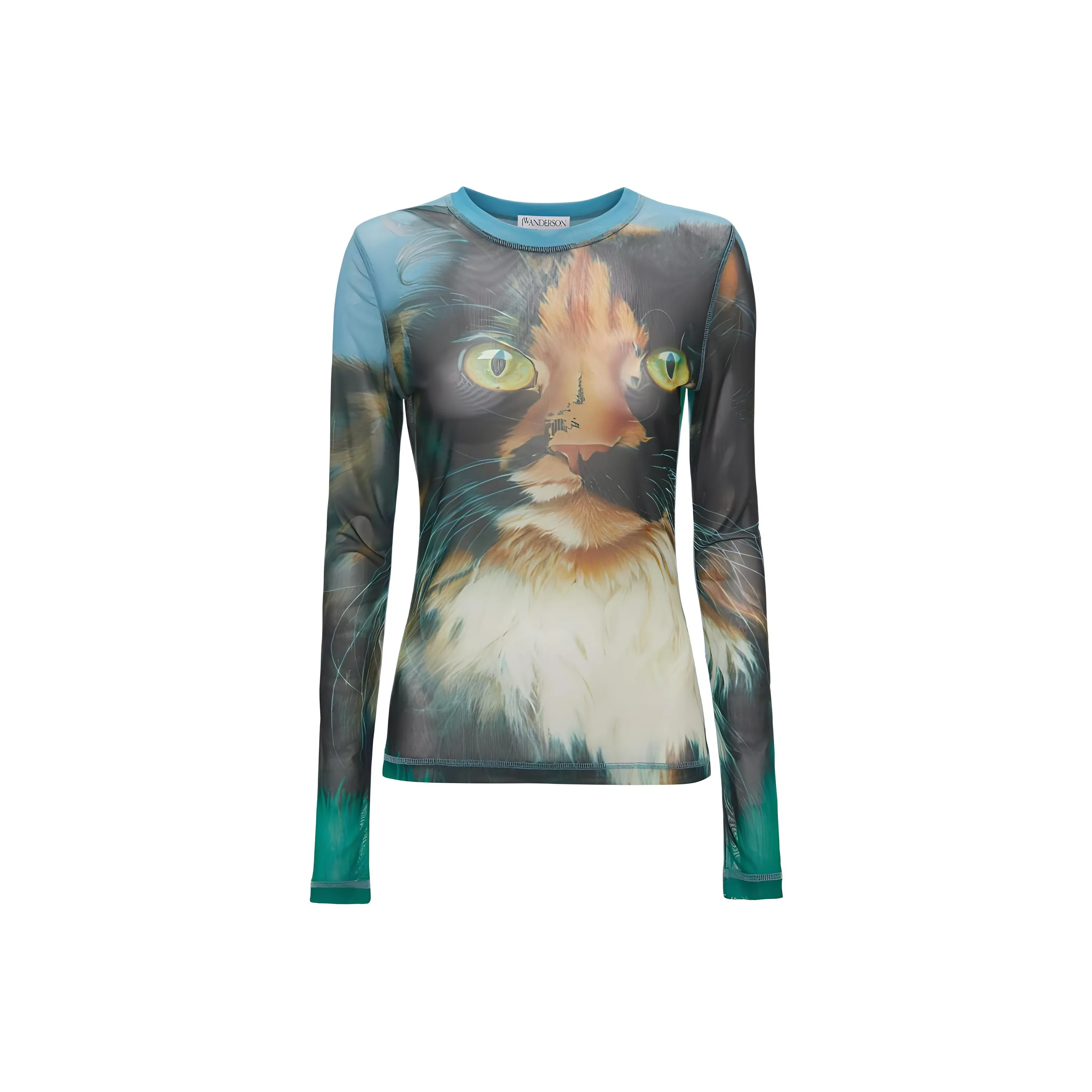 JW Anderson Cat print Long sleeve T shirt