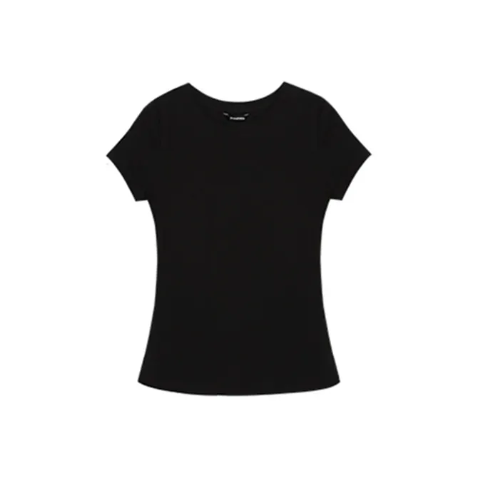 Puppytown T-Shirt Женская Черная