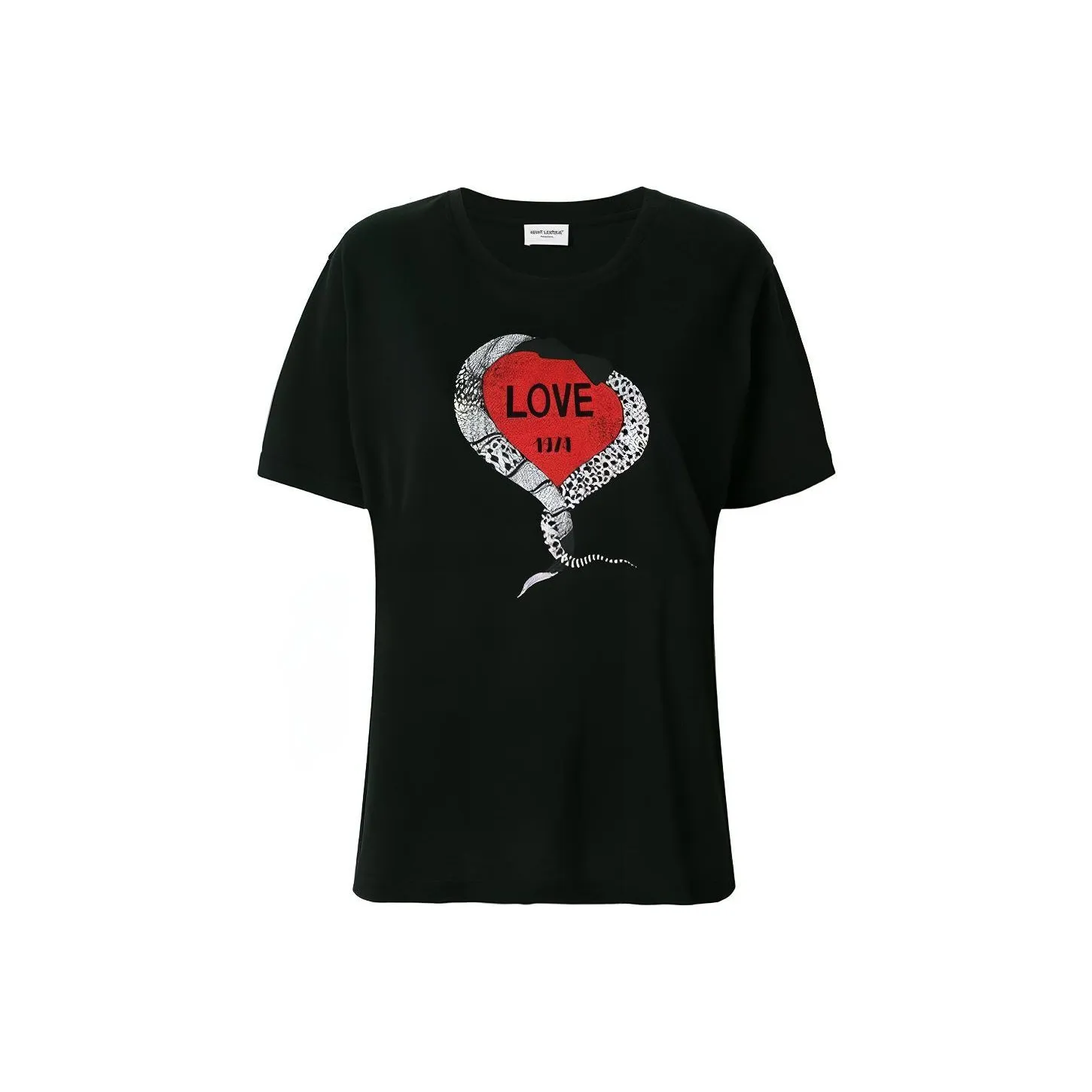 SAINT LAURENT T-рубашка Женская Черная