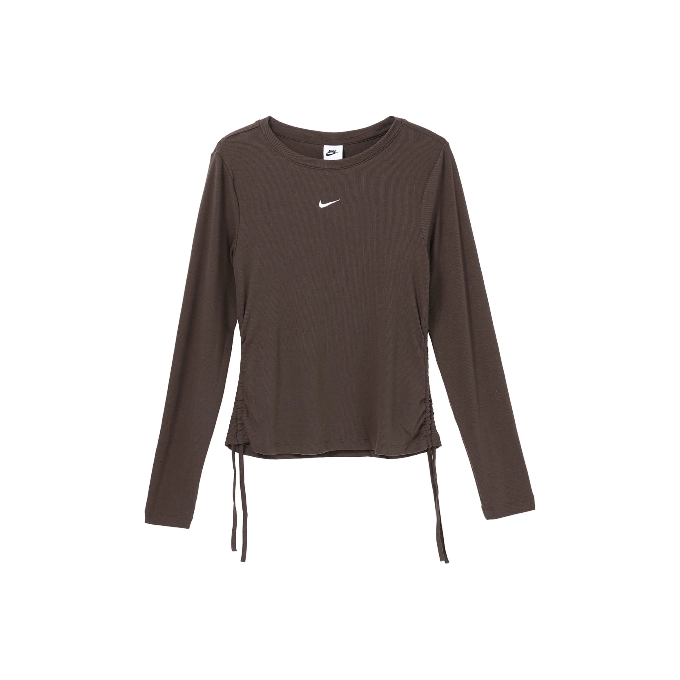 Nike Set in Sleeve T Shirt Women's Brown