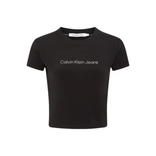Calvin Klein Черные Женские Короткие Топы