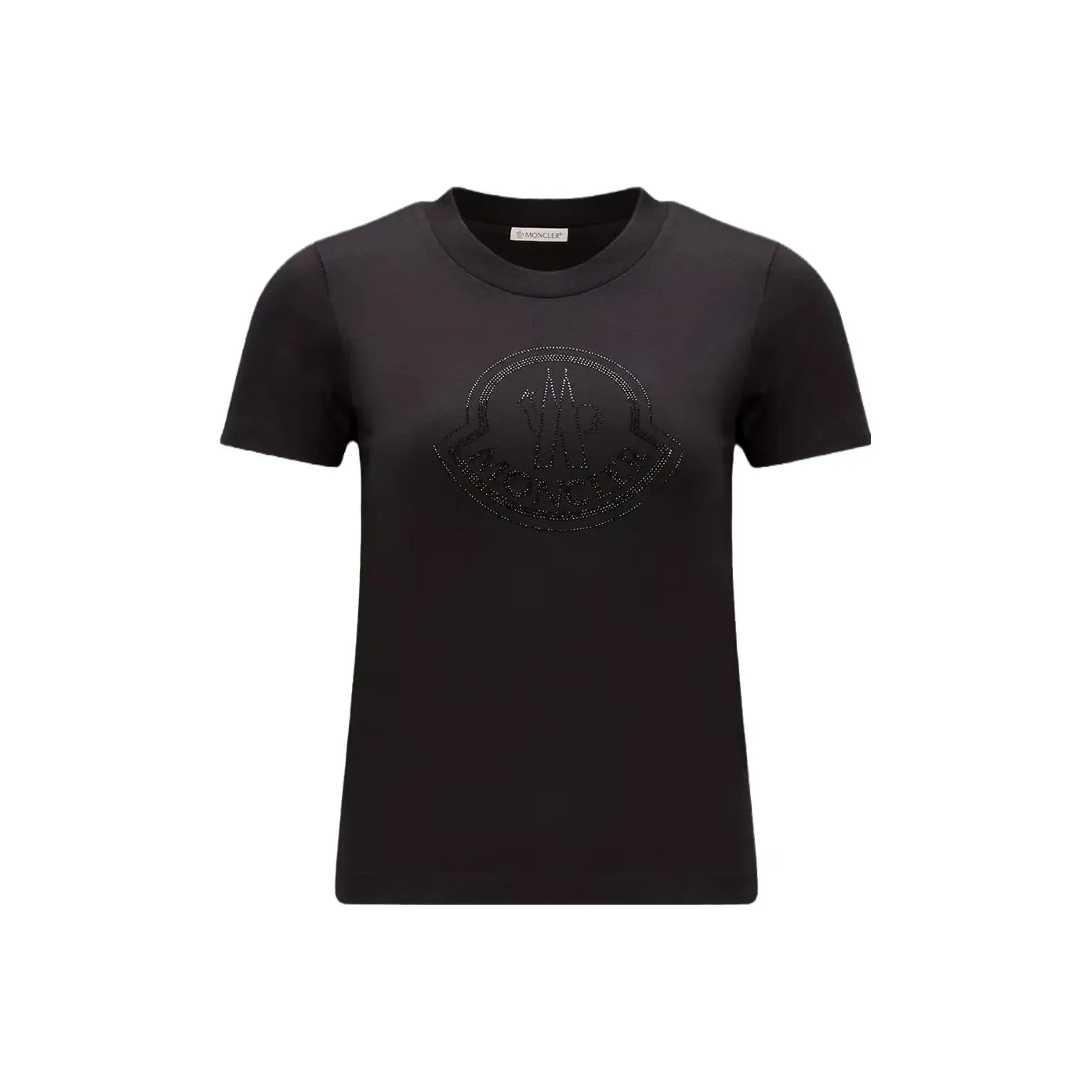 Moncler Logo Embellished Crewneck T Shirt