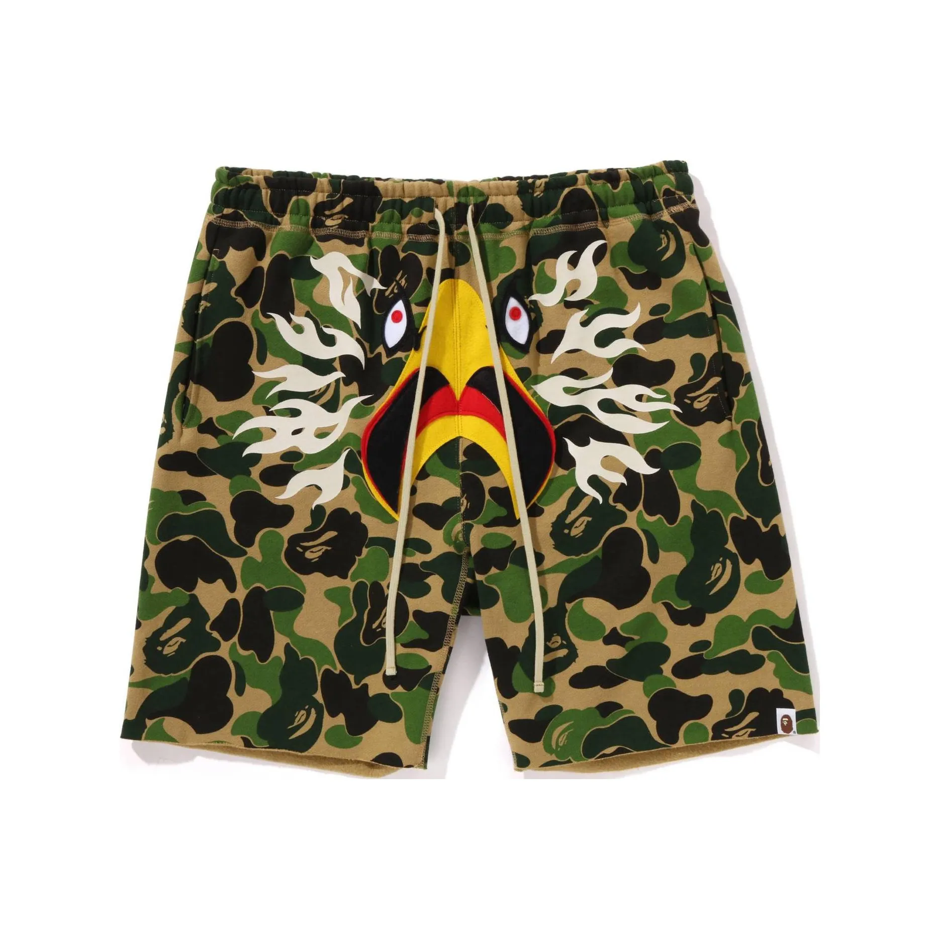 Bape X Readymade Abc Camo Eagle Wide Sweat Shorts
