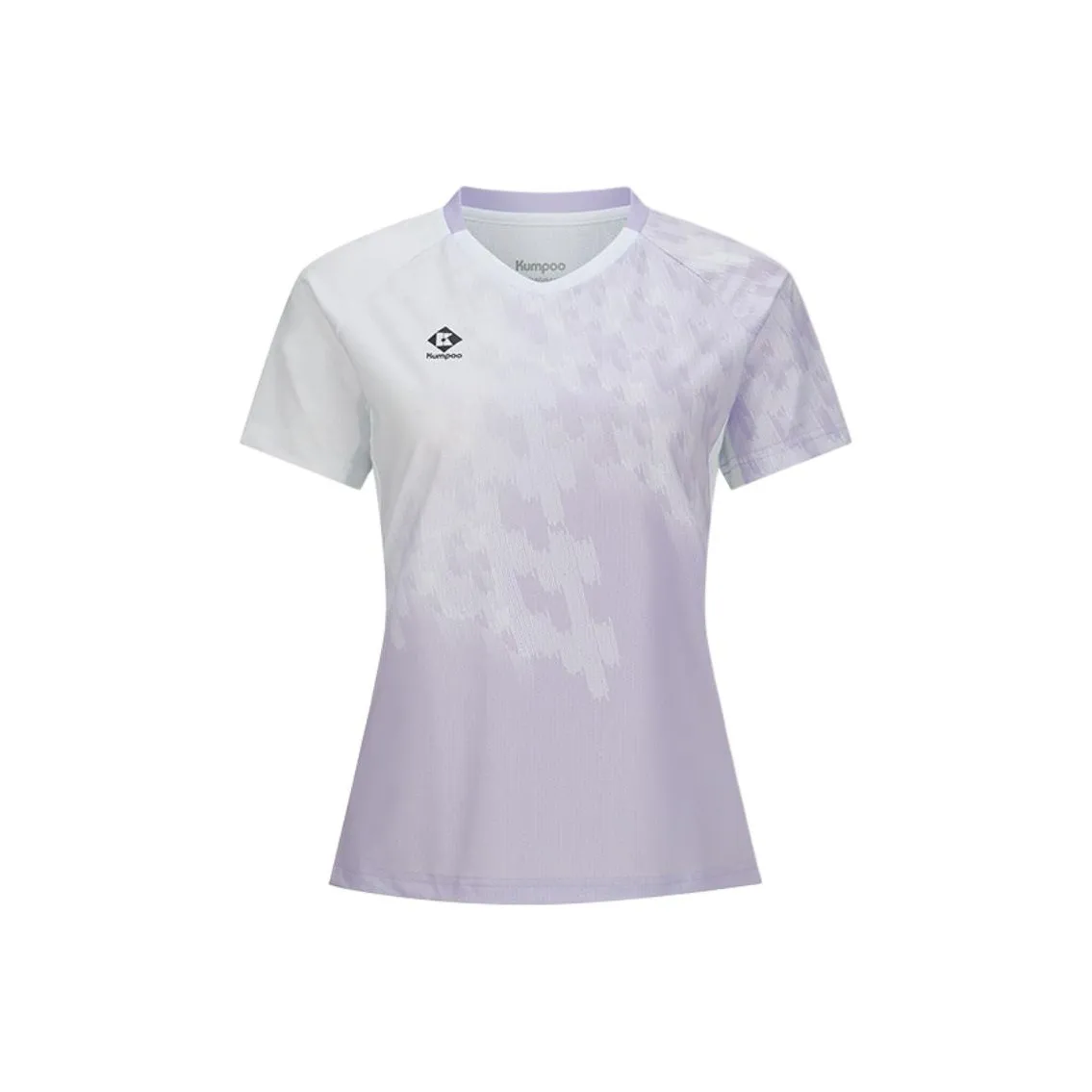 KUMPOO Т-рубашка с оборванным рукавом женская