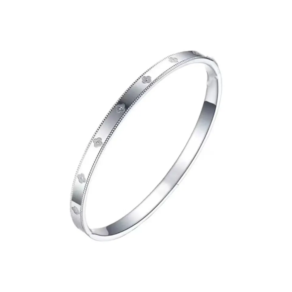 Hui Xuan Charm 999 Fine Silver Bangles Women's