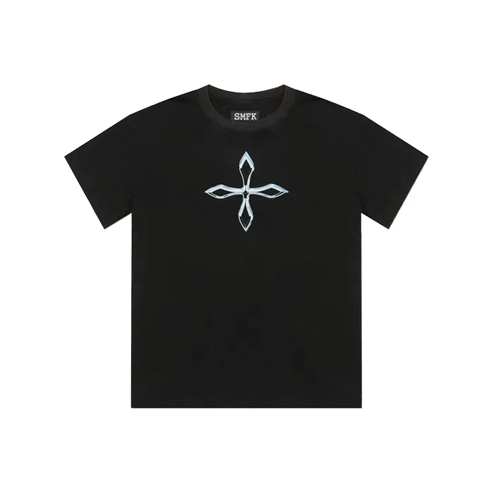 SMFK Compass T Shirt Unisex Wilderness Black