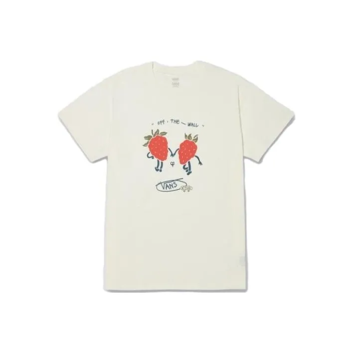 VANS Комплект с короткими рукавами T-Shirt Женский Экрю