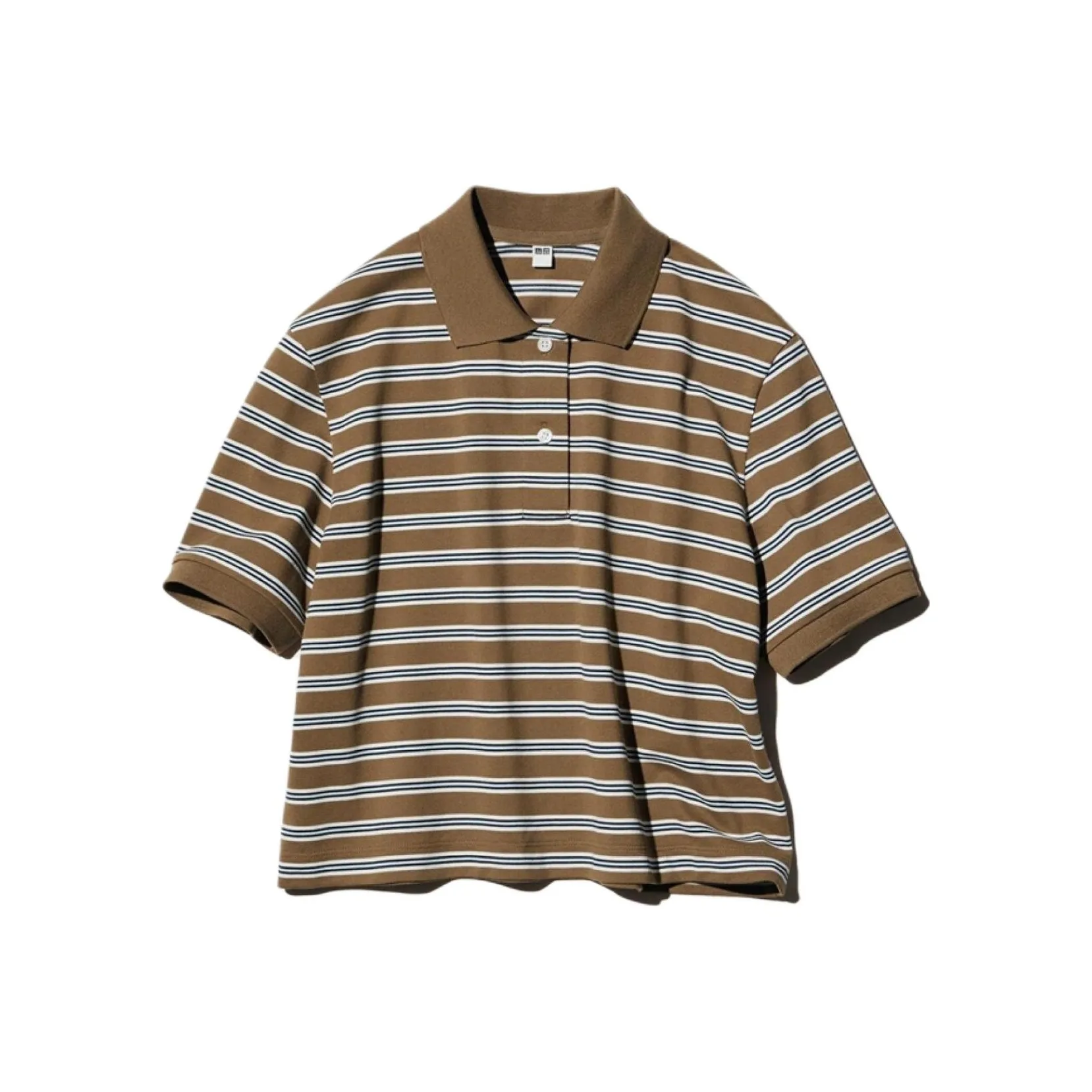 UNIQLO T-рубашка Женская Светлый Умбра