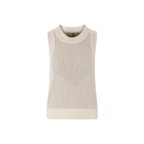ERMANNO SCERVINO Экрю Женские Майки