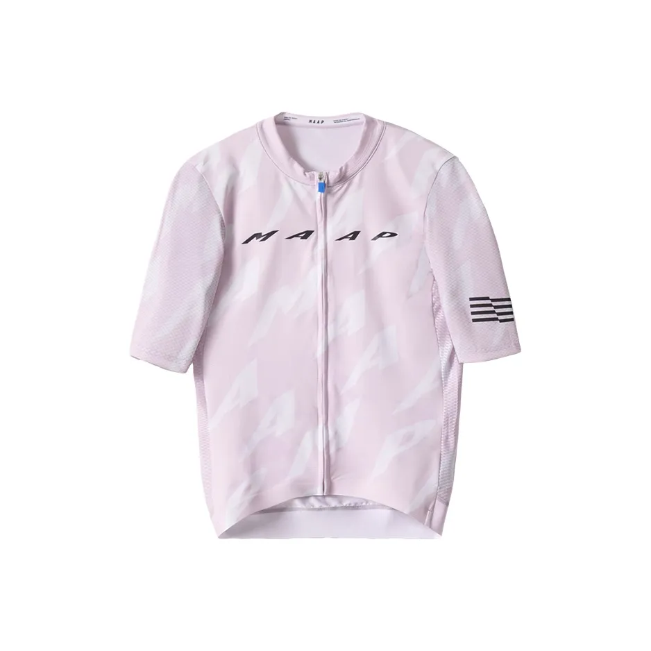 MAAP Spring Summer Equalise Pro Air Jersey 2.0 Cycling Clothing Men's Light Pink