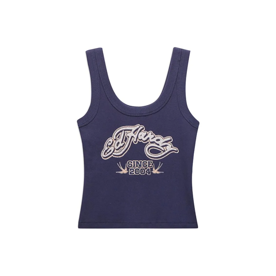 Ed Hardy SS25 Майка Женская Полуночный Синий