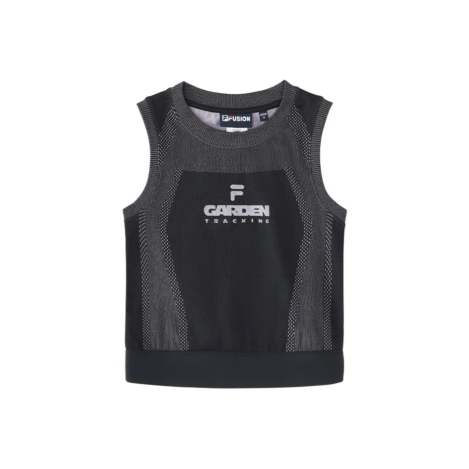 FILA FUSION Tank Tops Women's Jet Black