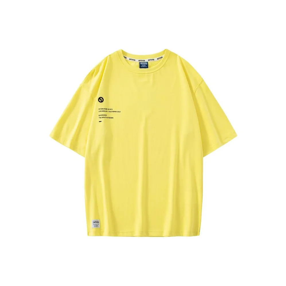 OUTDOOR PRODUCTS T Shirts Women's Lime Yellow