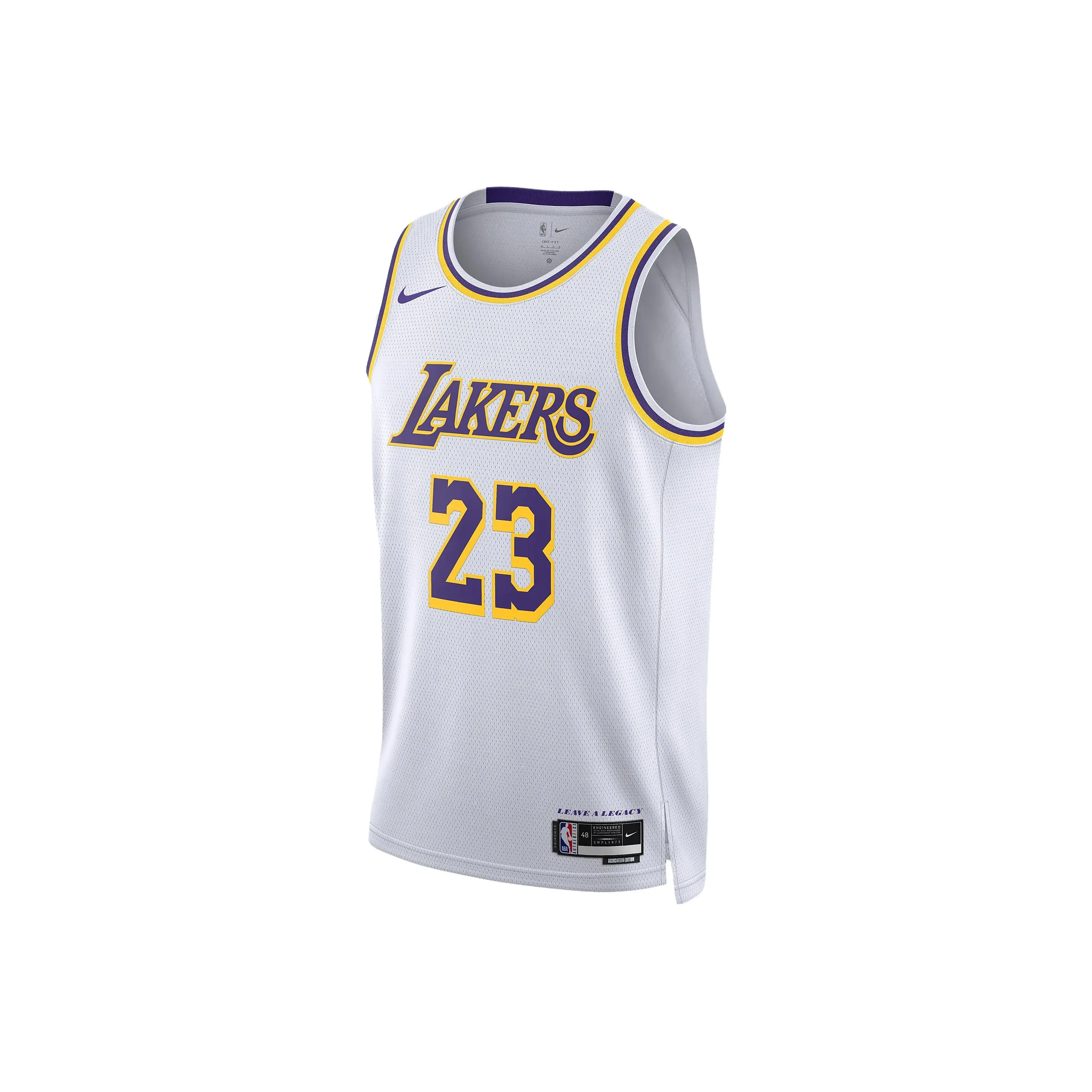 Nike Swingman Баскетбольная Джерси Мужская Белая