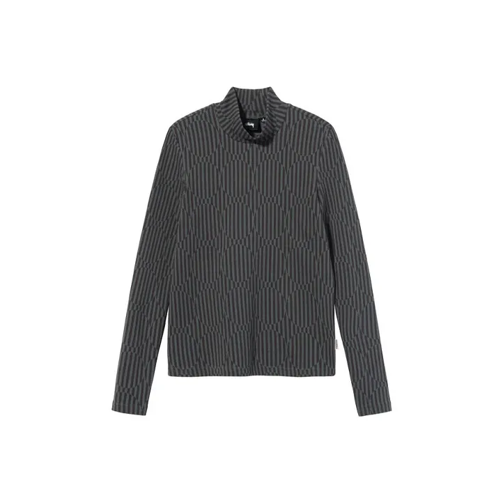 Stussy Circle Mock Neck Long Sleeve 'Forest'