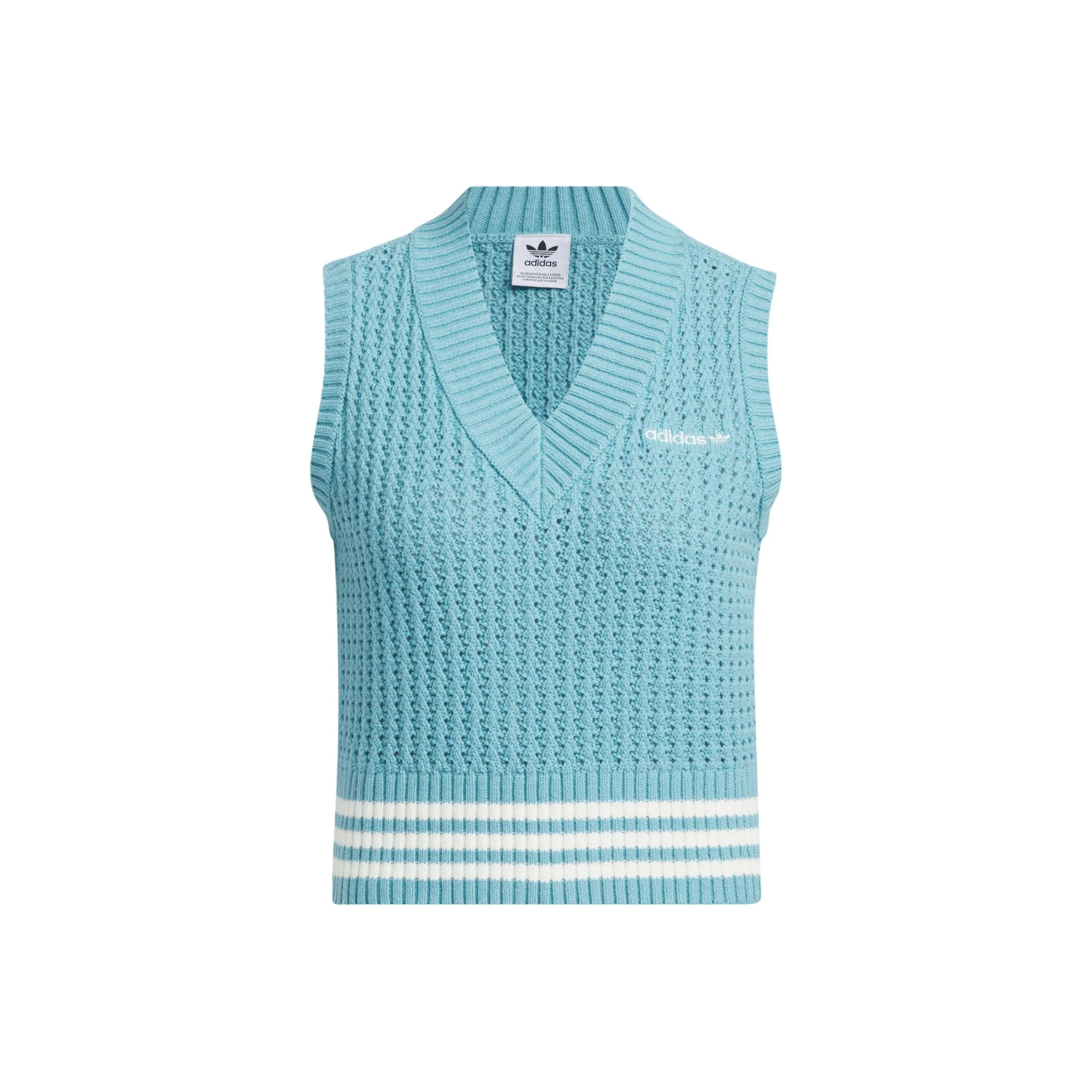 Adidas Originals Майка Женская Винтаж Синий Цвет