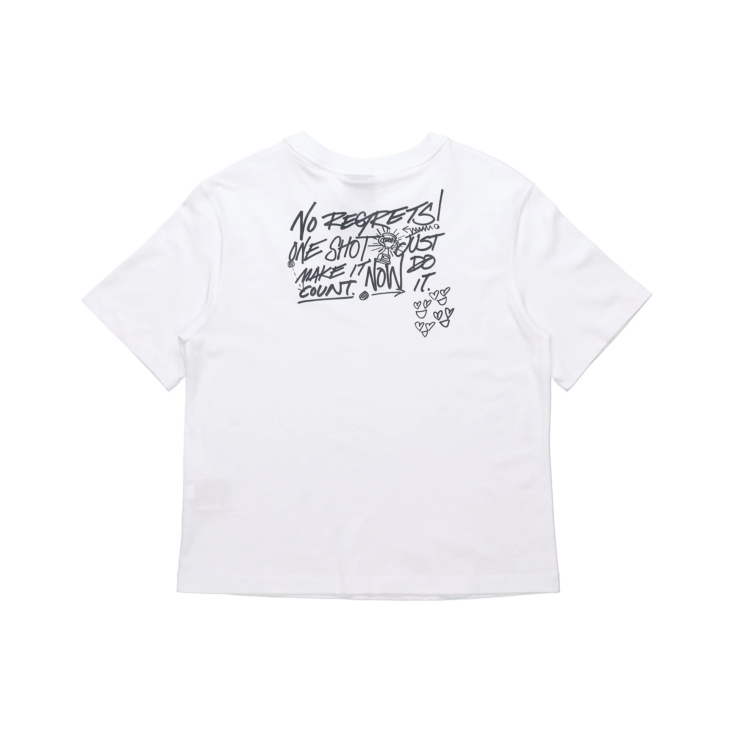 Nike Drop Shoulder Sleeve T Shirt Women's White