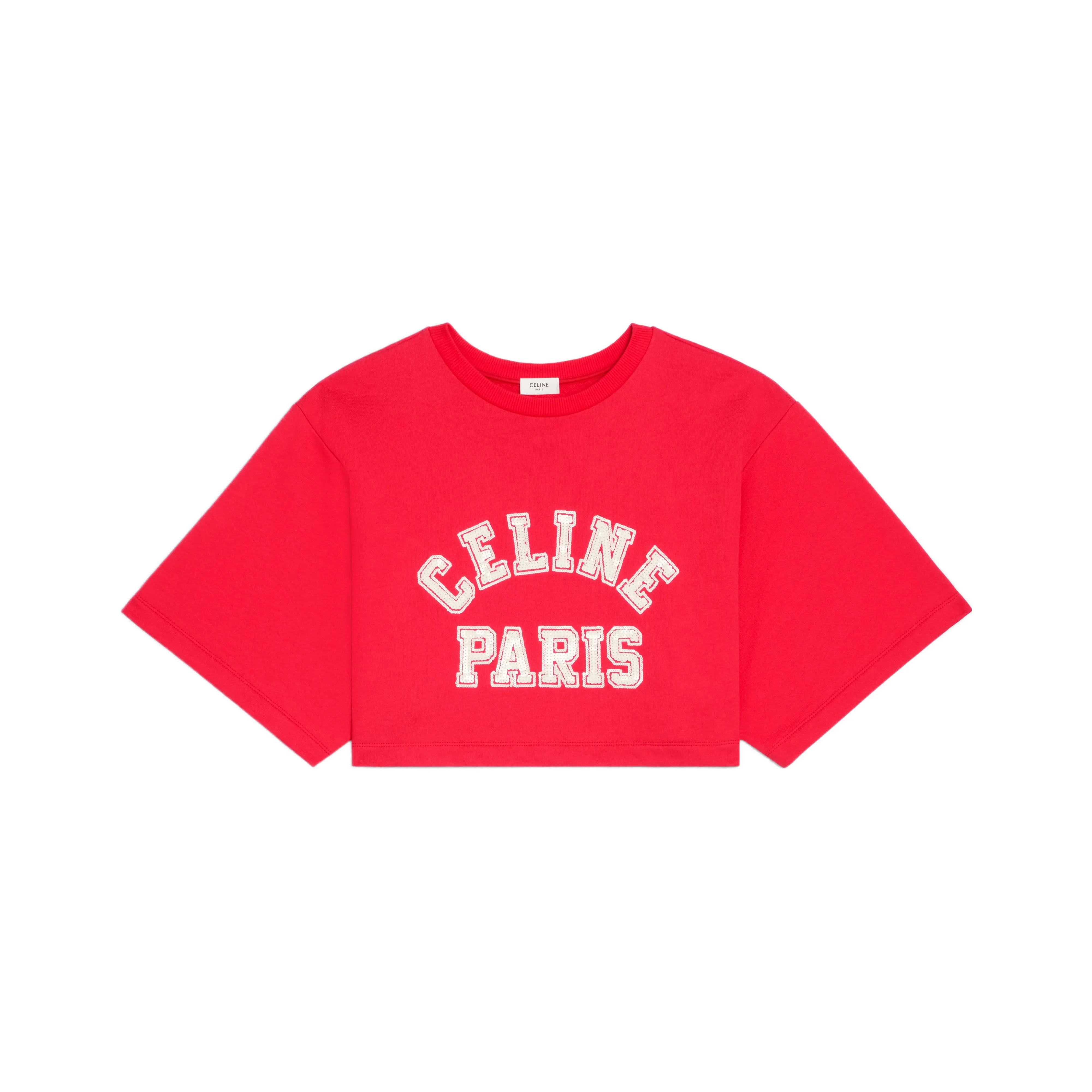CELINE SS22 Crop Top Women's Red