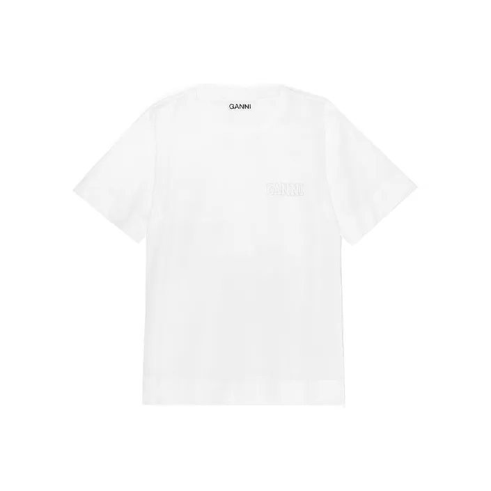 GANNI Белые Женские T-рубашки