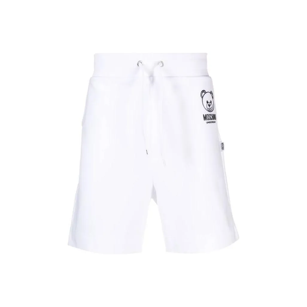 MOSCHINO Повседневные шорты Мужские Белые