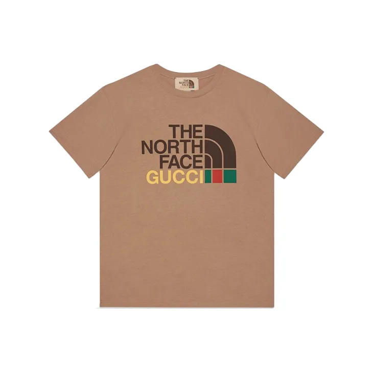 GUCCI X The North Face T shirt Camel