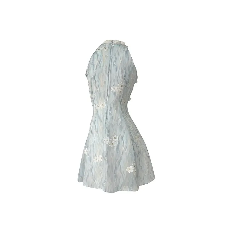 SECFLY OFFICIAL Sleeveless Dress Women's Light Blue