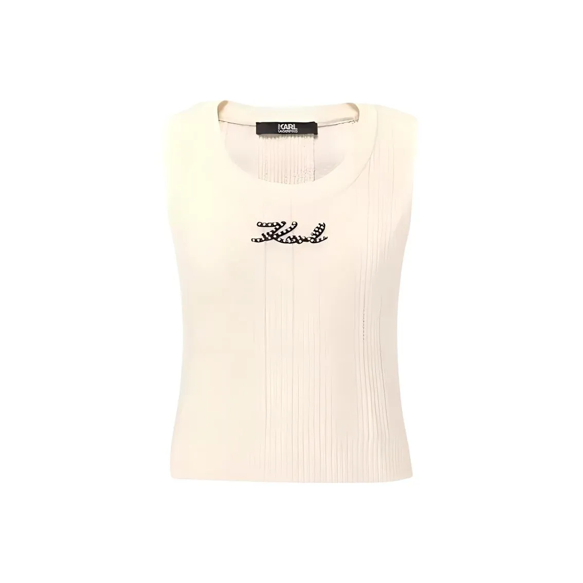 Karl Lagerfeld Майка Женская Белая