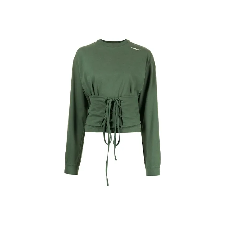 AMBUSH Зеленые Женские Футболки