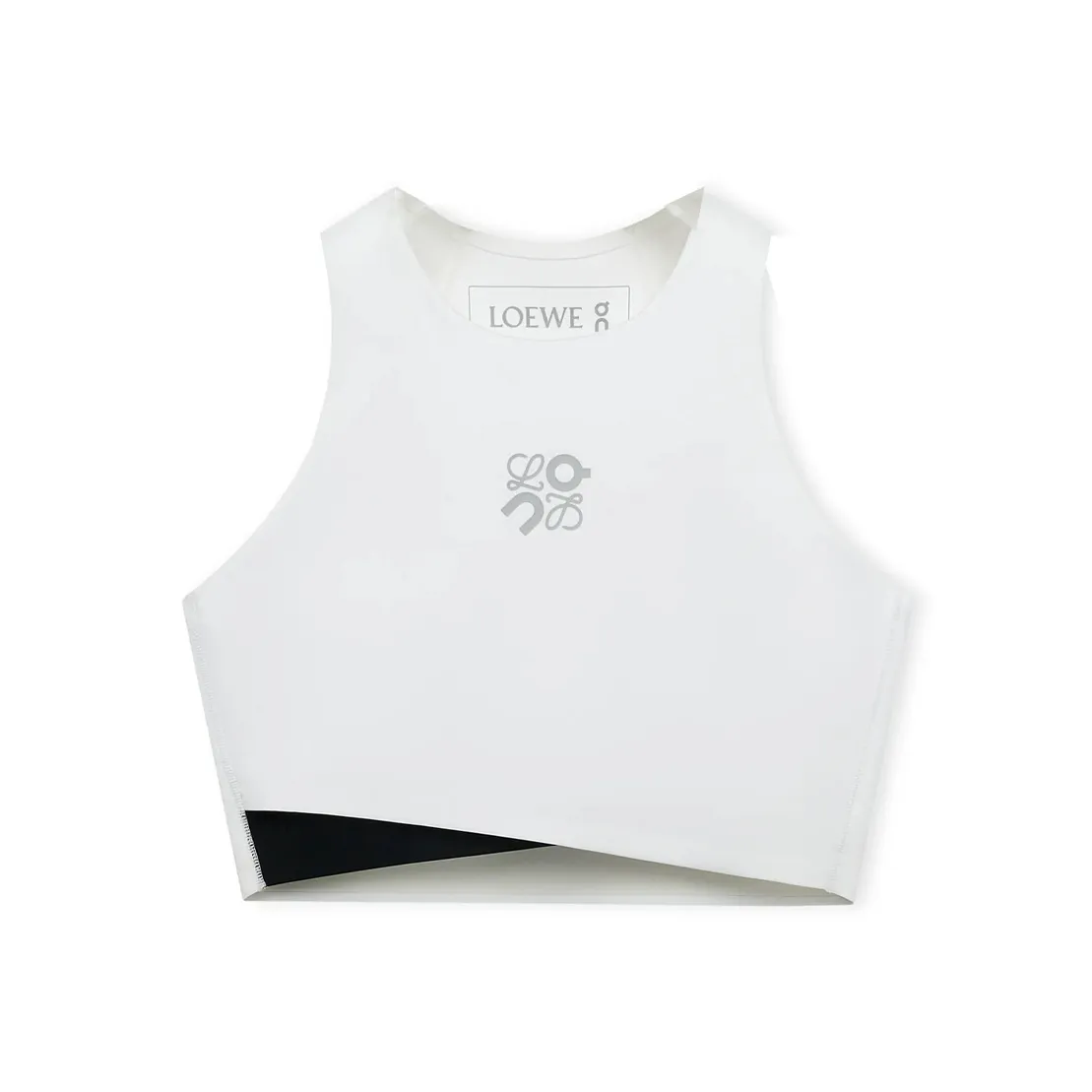 LOEWE X On Technical Jersey Performance Top White