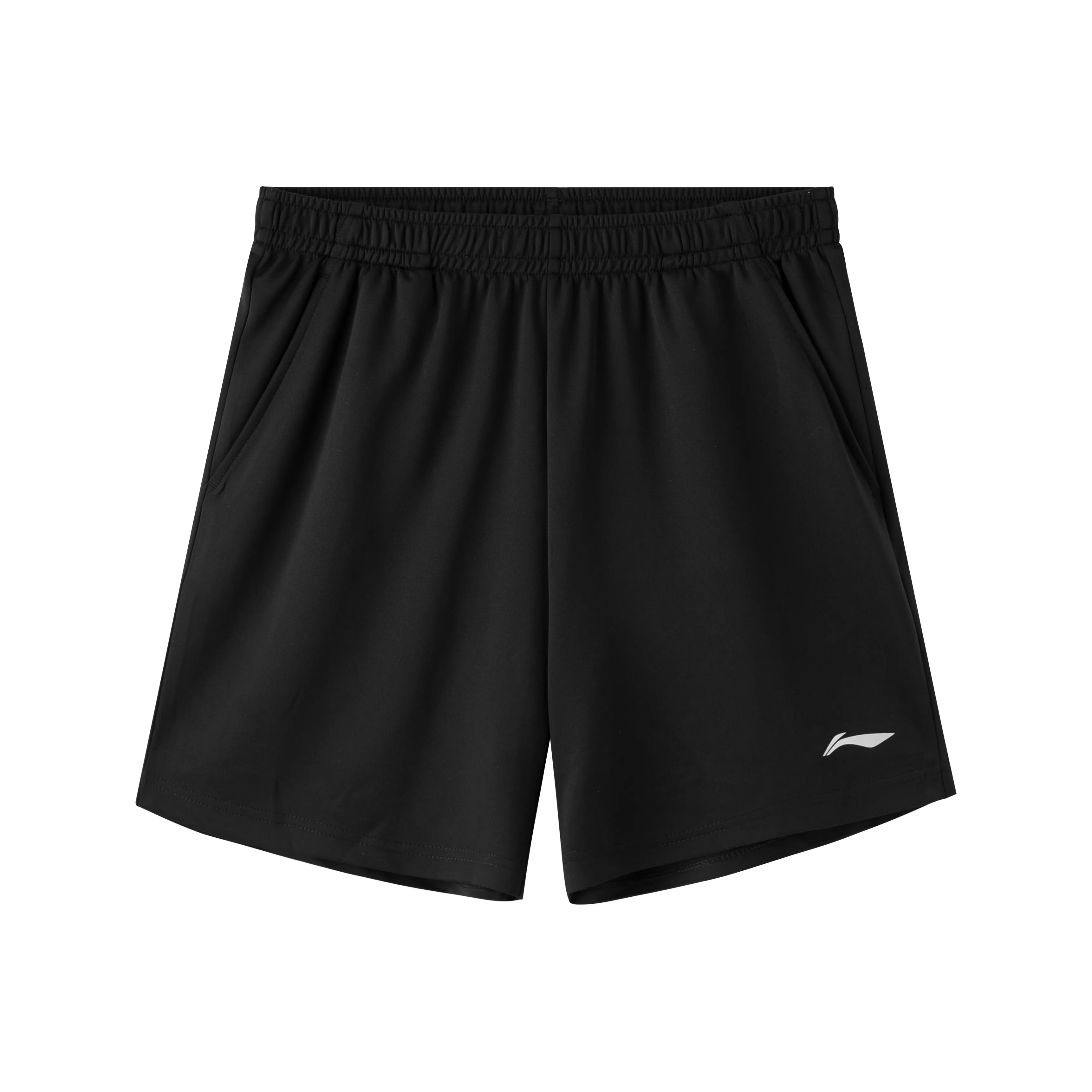 Шорты для спорта с подкладкой мужские черные