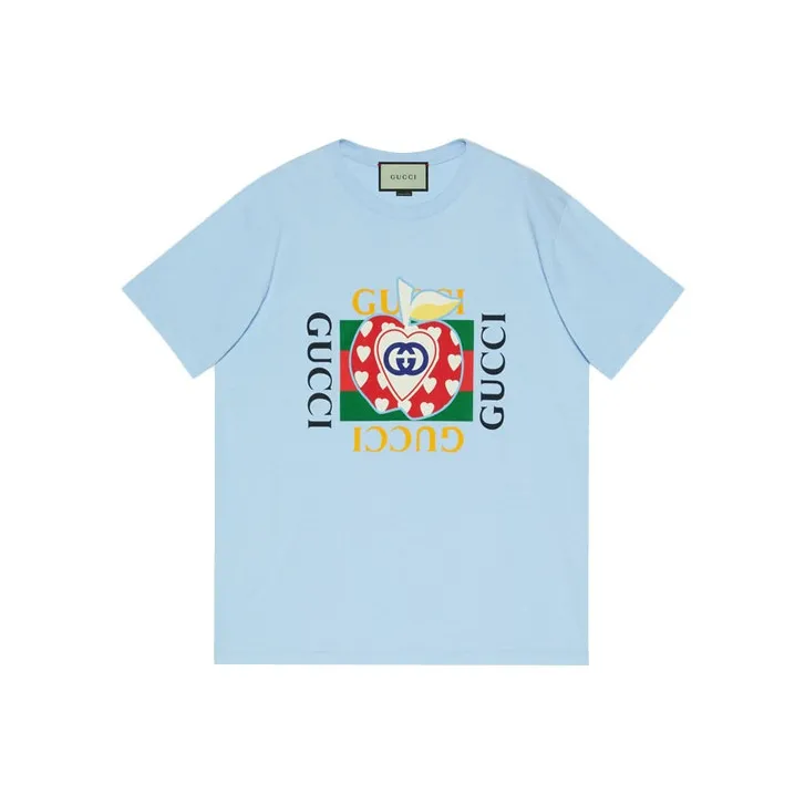 GUCCI SS21 T-Shirt Женская Синяя