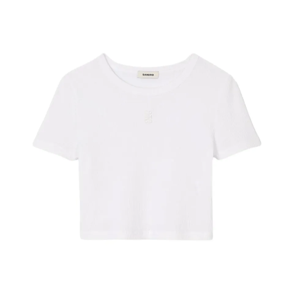 SANDRO Белые Женские Рубашки T