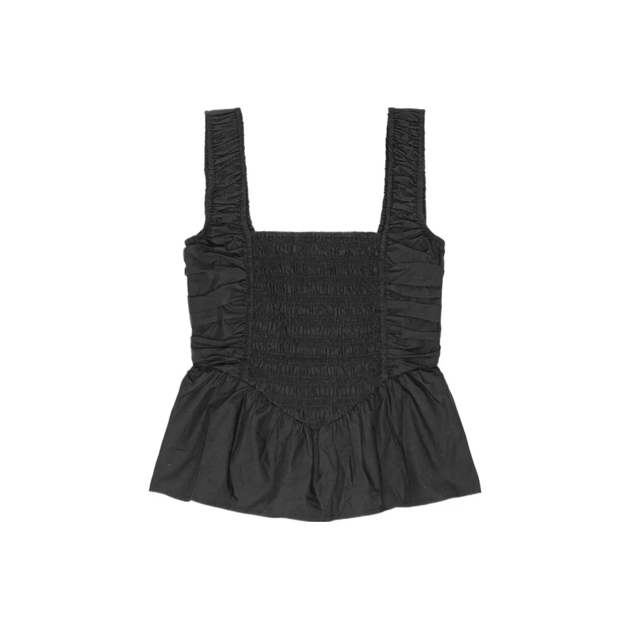 GANNI Черные Женские Майки