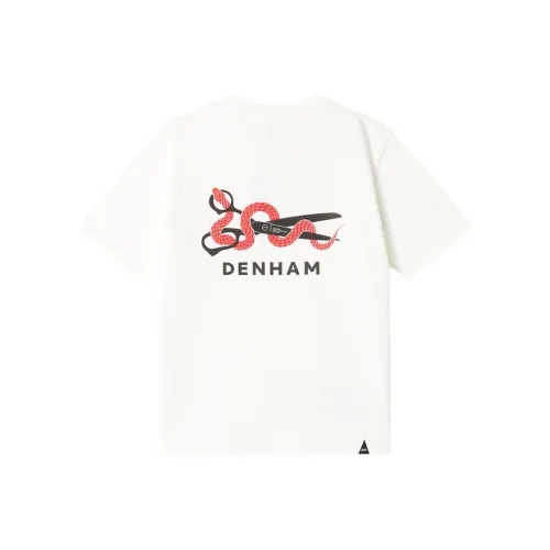 DENHAM Snake Year Spring Collection Белые Женские Футболки