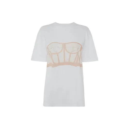 Alexander McQueen Белые Женские Футболки