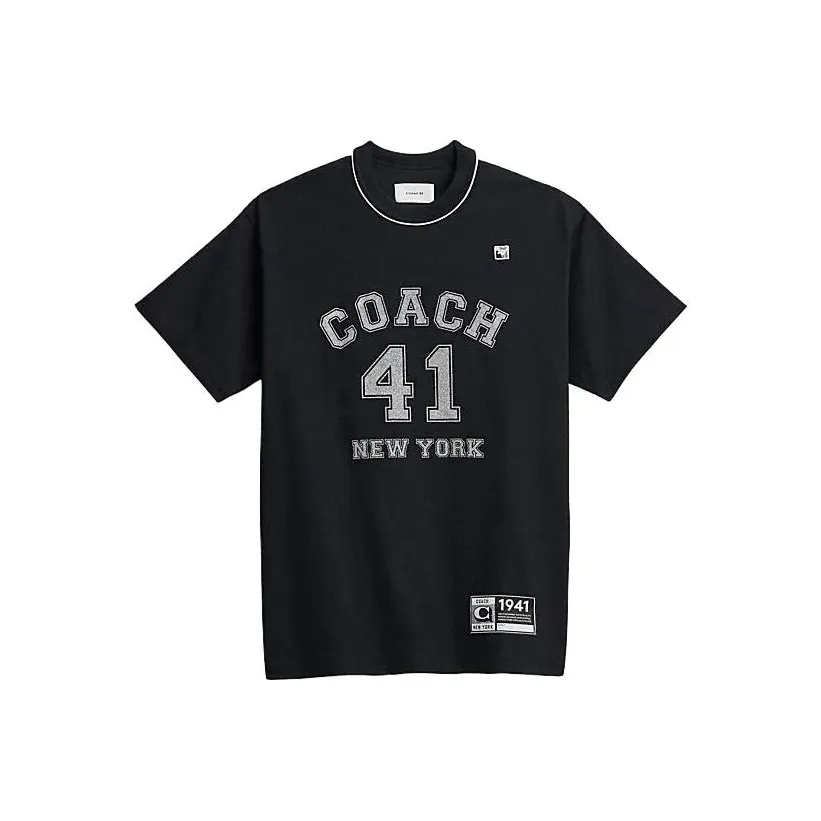 COACH T Shirts Women's Black