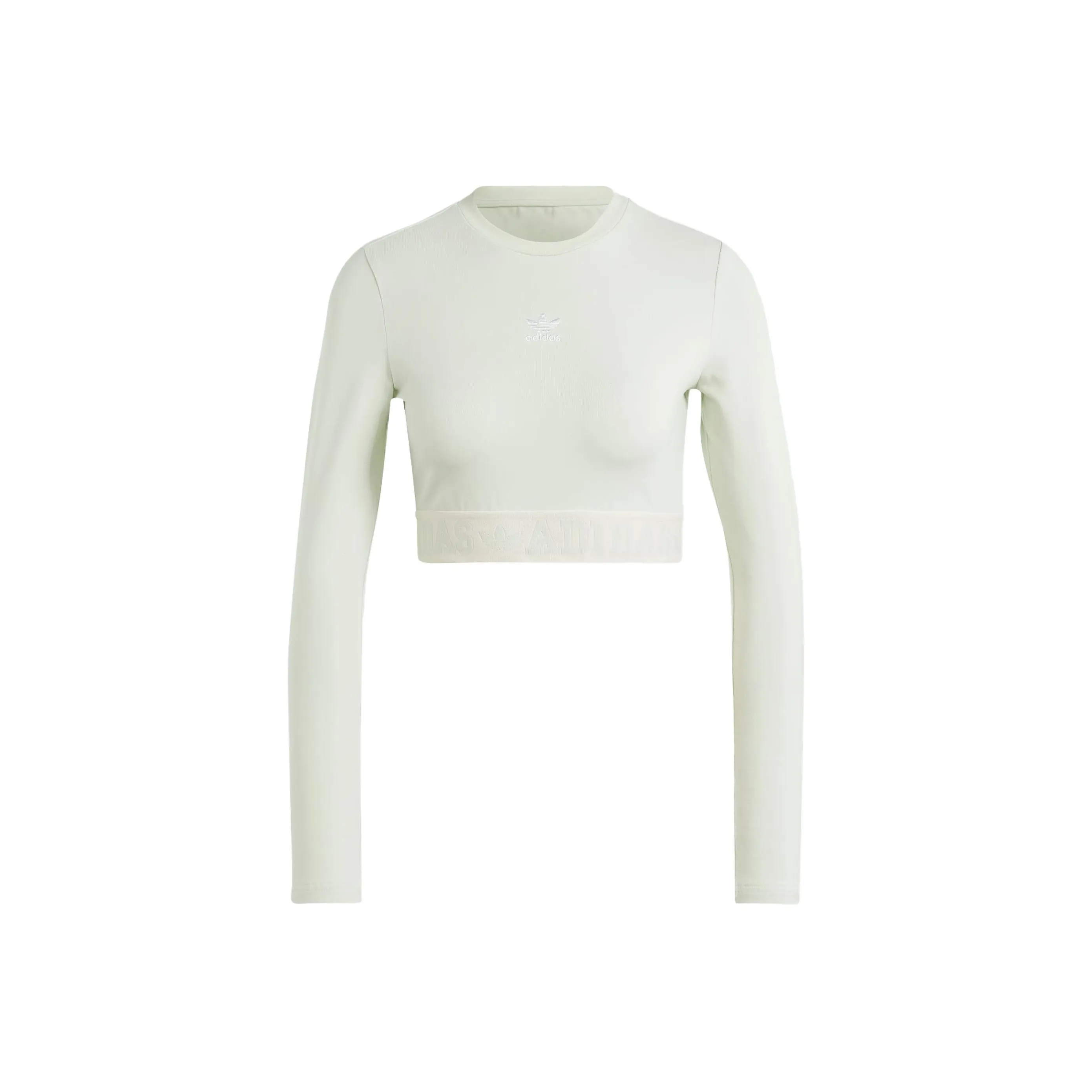 adidas originals NEUTRAL COURT GRAPHIC LONG SLEEVE TEE 'Linen Green'