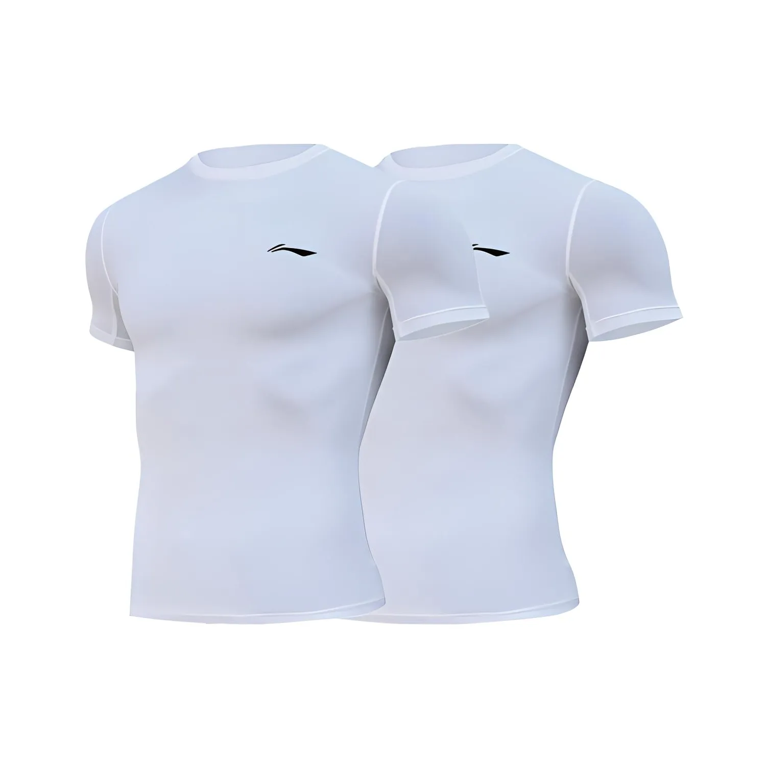 Лайнер Спортивная одежда Мужской 2 упаковки белый