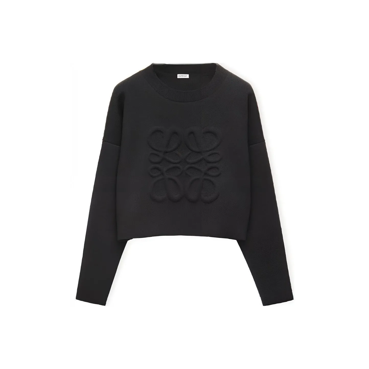 LOEWE Anagram motif Cropped Jumper