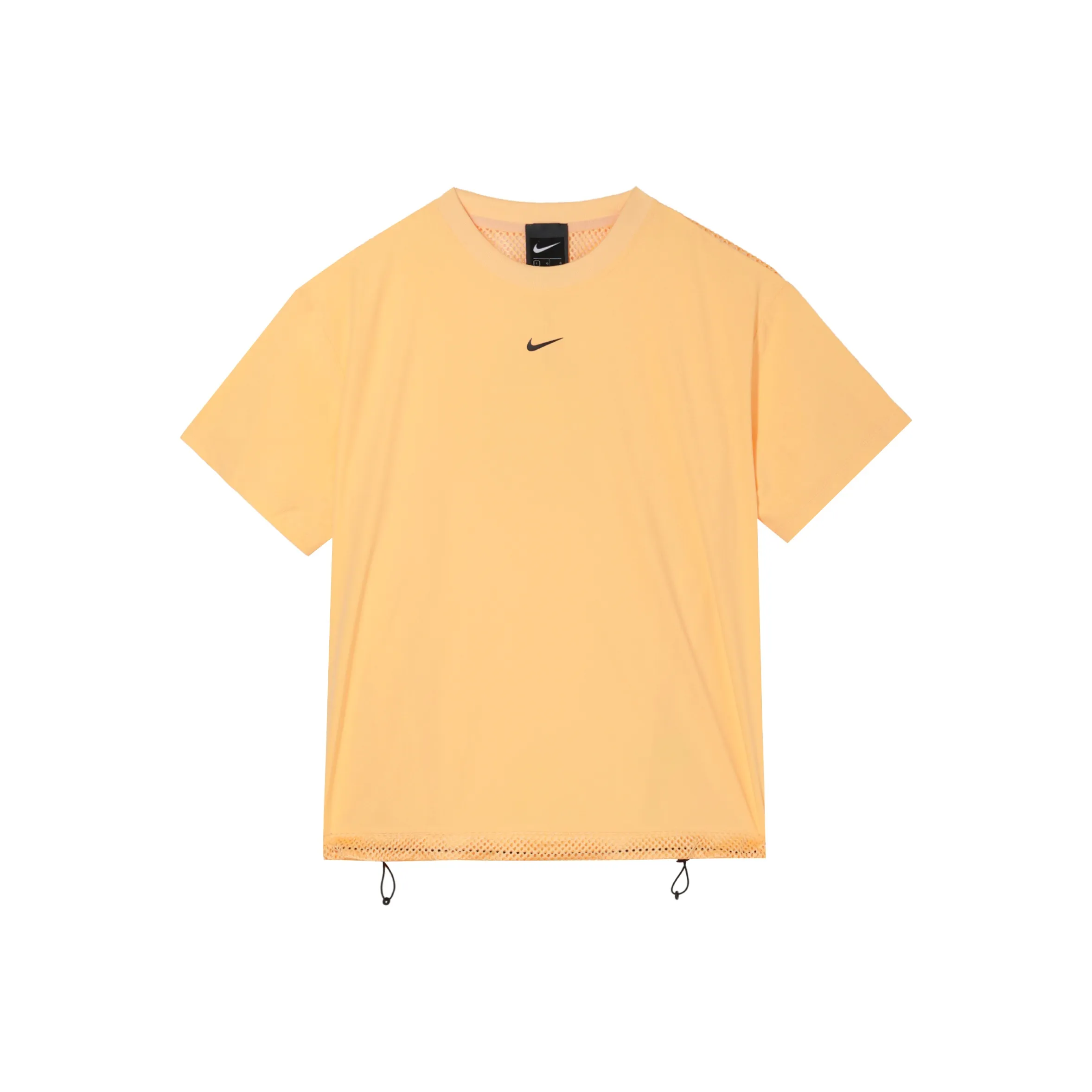 Nike SPORTSWEAR TECH PACK Рукав с оборванным плечом T-рубашка Женская Светло-дынно-оранжевый