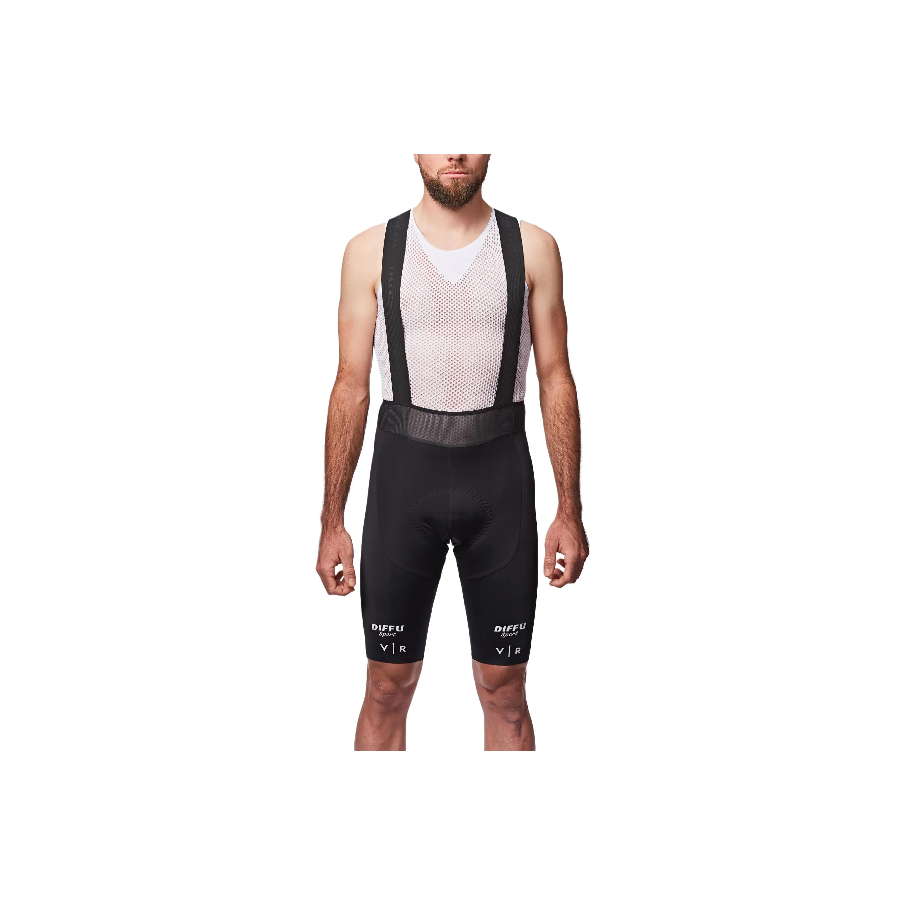 DECATHLON VAN RYSEL ROUBAIX Велошорты и Велошорты Мужские Дымчатый Черный