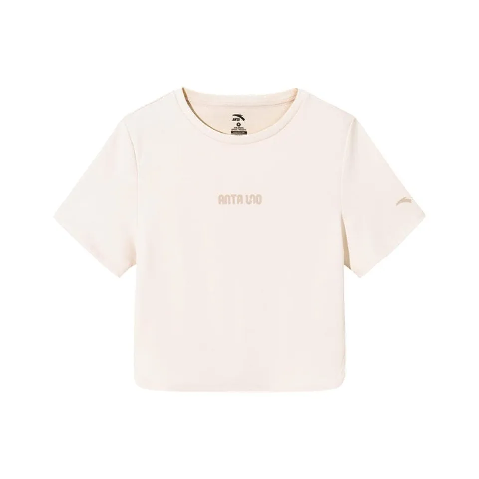 ANTA Variety Тренировки Коллекция T Рубашка Женские Рыбка Belly Белый