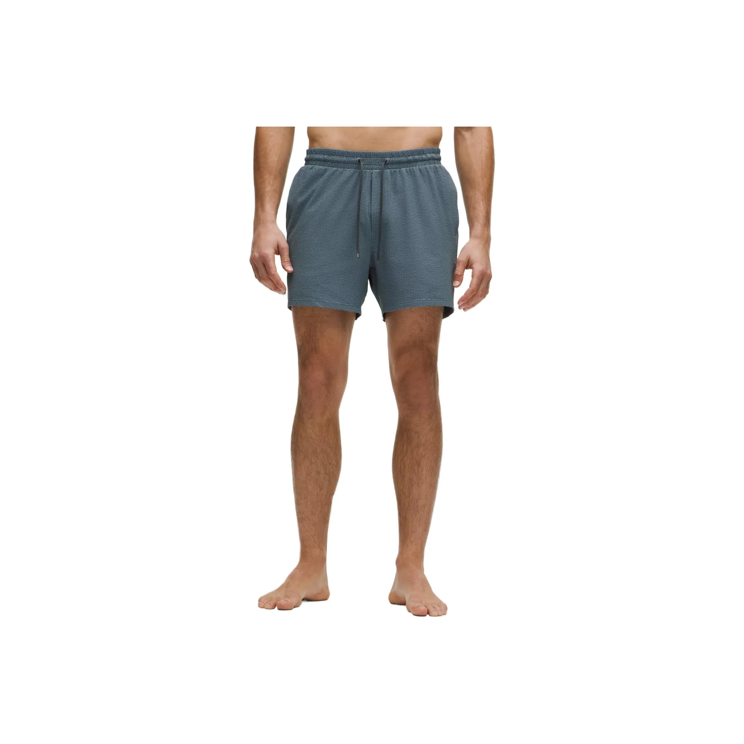 lululemon Текстурированные Шорты для плавания без лайнера короткие мужские 5 футов