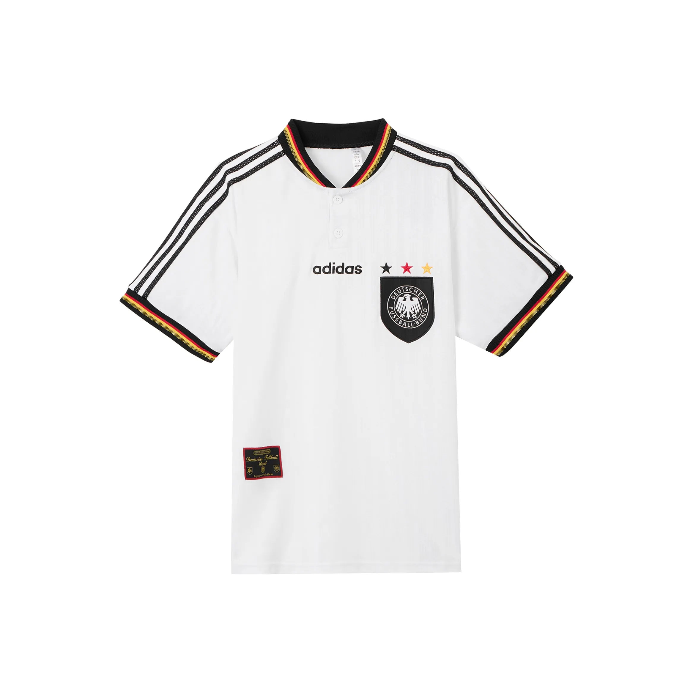 Adidas Germany 1996 Home Jersey Soccer Jersey Men's White