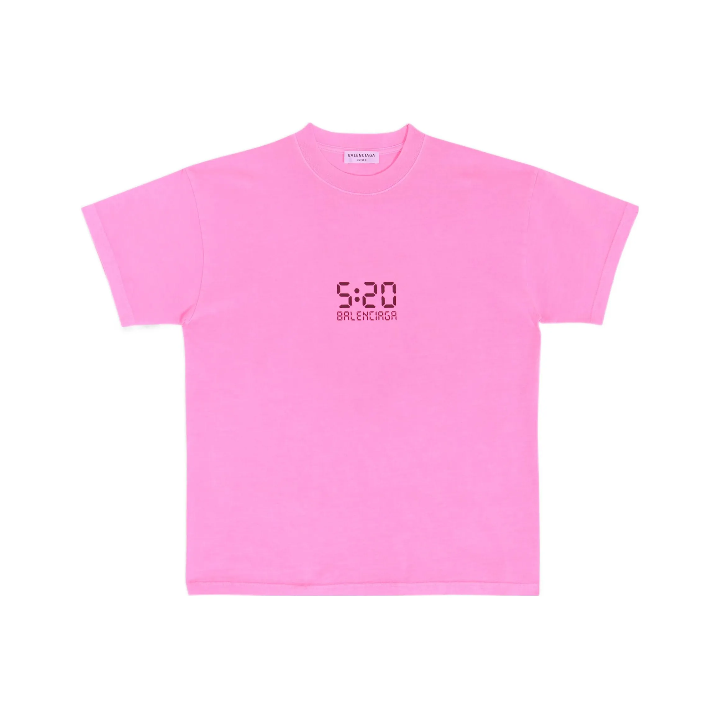 Balenciaga SS22 T-Shirt Женская Розовая