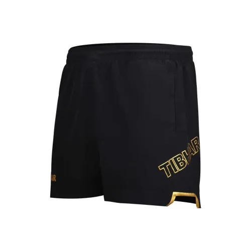 TIBHAR Черный/золотой Мужские спортивные шорты